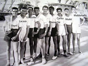 COLLEGE MODERNE LECLERC SIDI BEL ABBES SPORT ATHLETISME 19XX